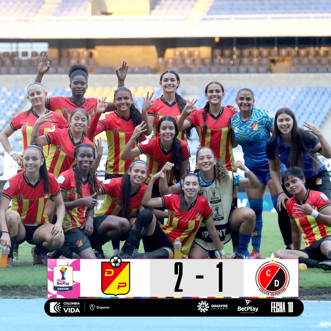 Deportivo Pereira VS Cucuta Deportivo 10ma. Fecha Liga Femenina 2024 Colombia 2