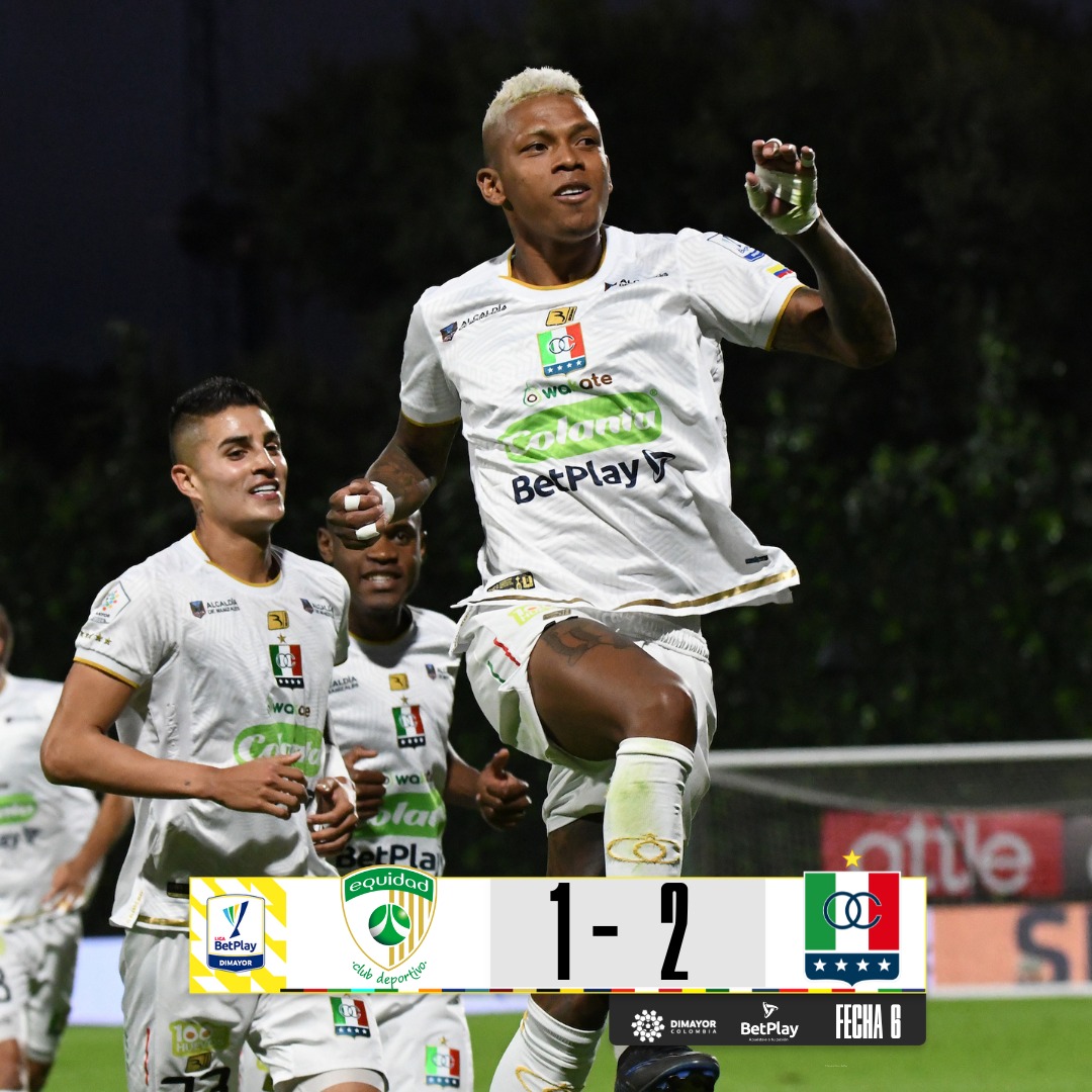 Equidad VS Once Caldas 6ta. Fecha Grupo B Cuadrangulares Semifinales 2024 Liga Betplay 1